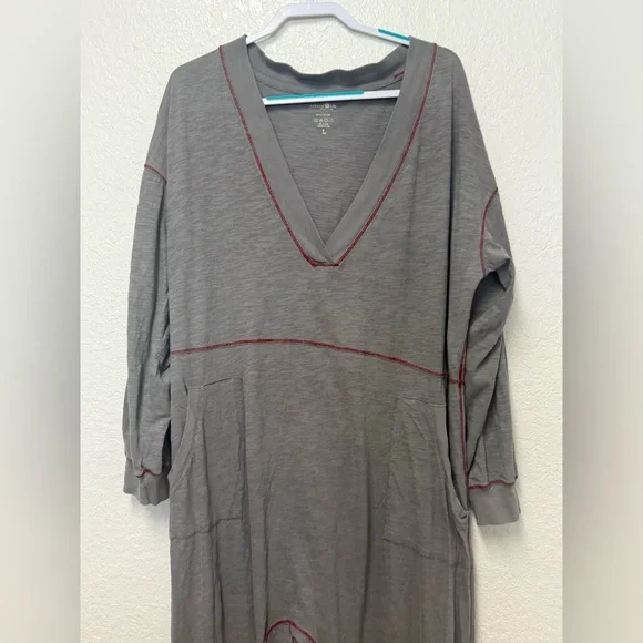 NATURAL LIFE Gray Lounge Jumper Size Large - Picture 6 of 16